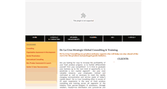 Desktop Screenshot of delacruzconsultants.com